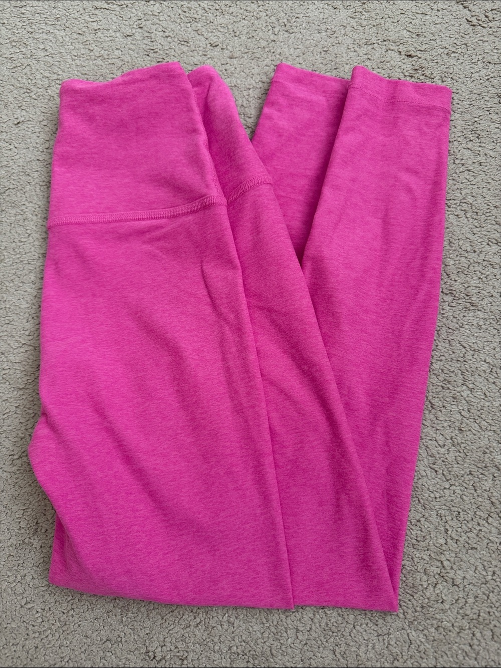Beyond Yoga High-Rise Leggings in Bubble Gum Pink